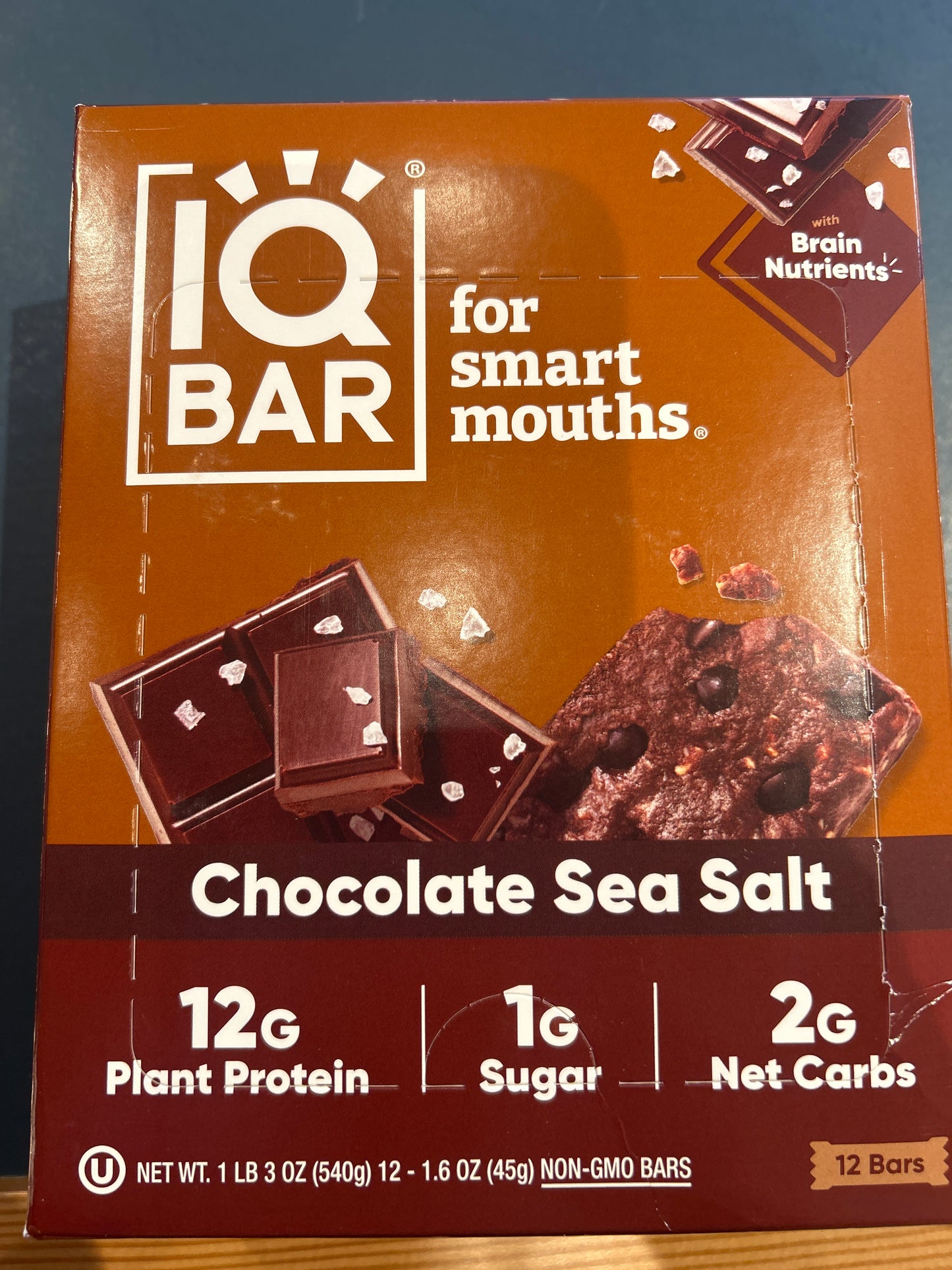 IQ Bar Chocolate Sea Salt