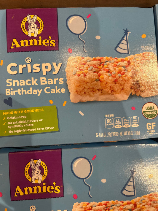 Annie’s Snack Bars