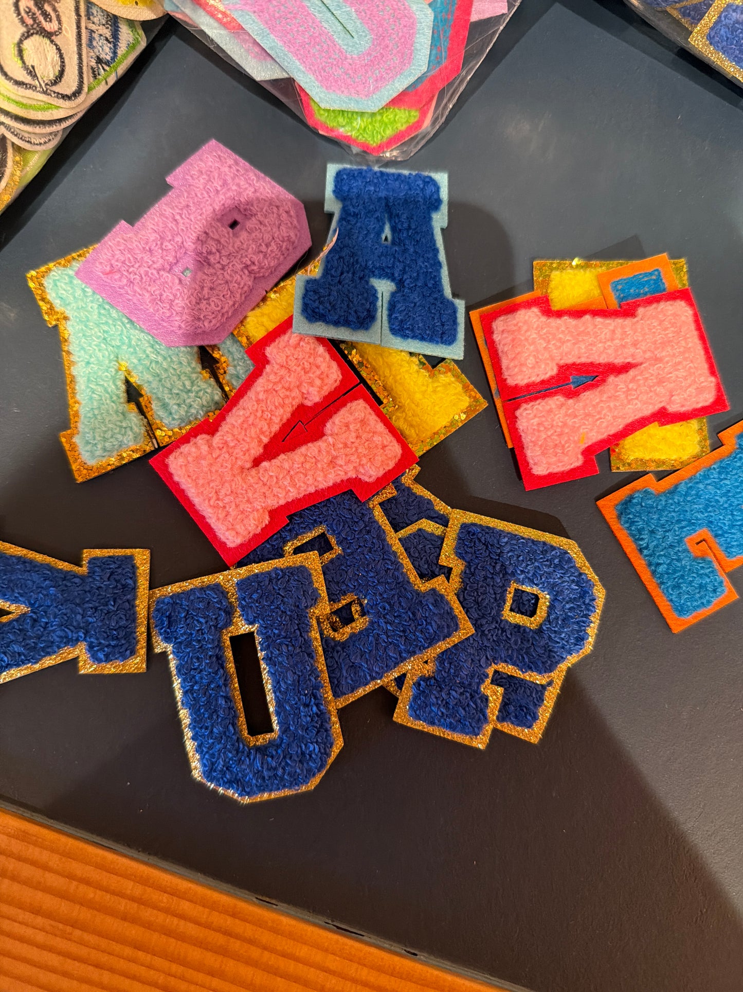 Letter and Shape Patches