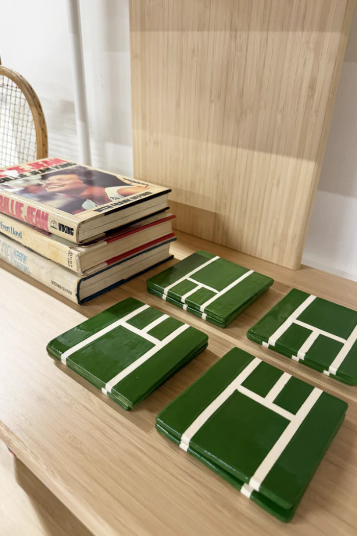 Tennis Coaster Set of (2)